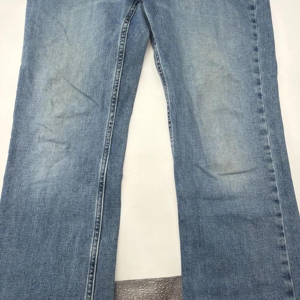 Hollister Jeans Mens Size 32x32 Epic Flex Boot Cut Med Wash Blue Denim Fits